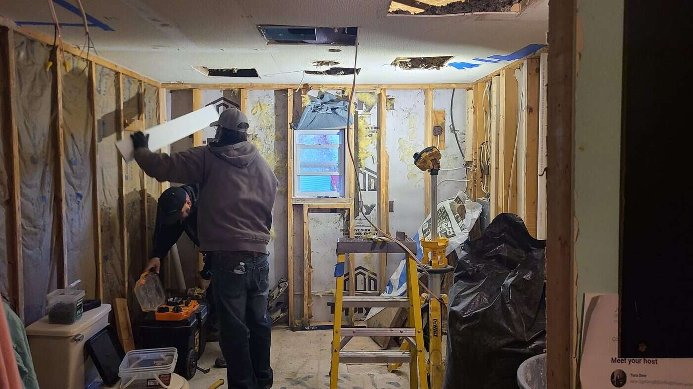 Bathroom before remodel