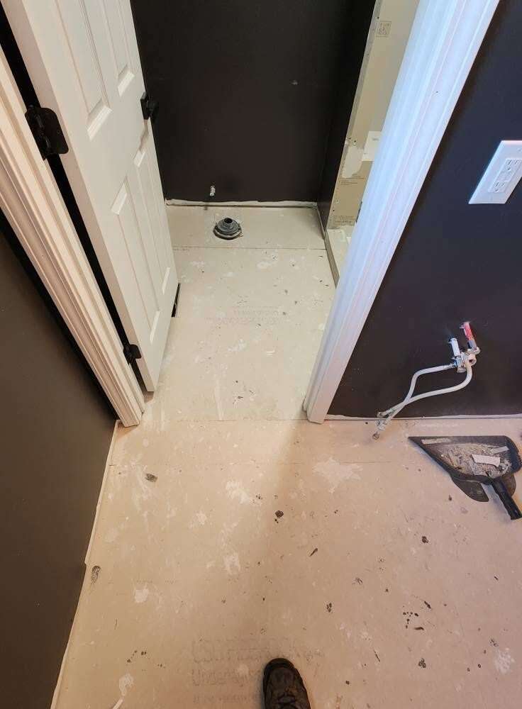 Bathroom before remodel
