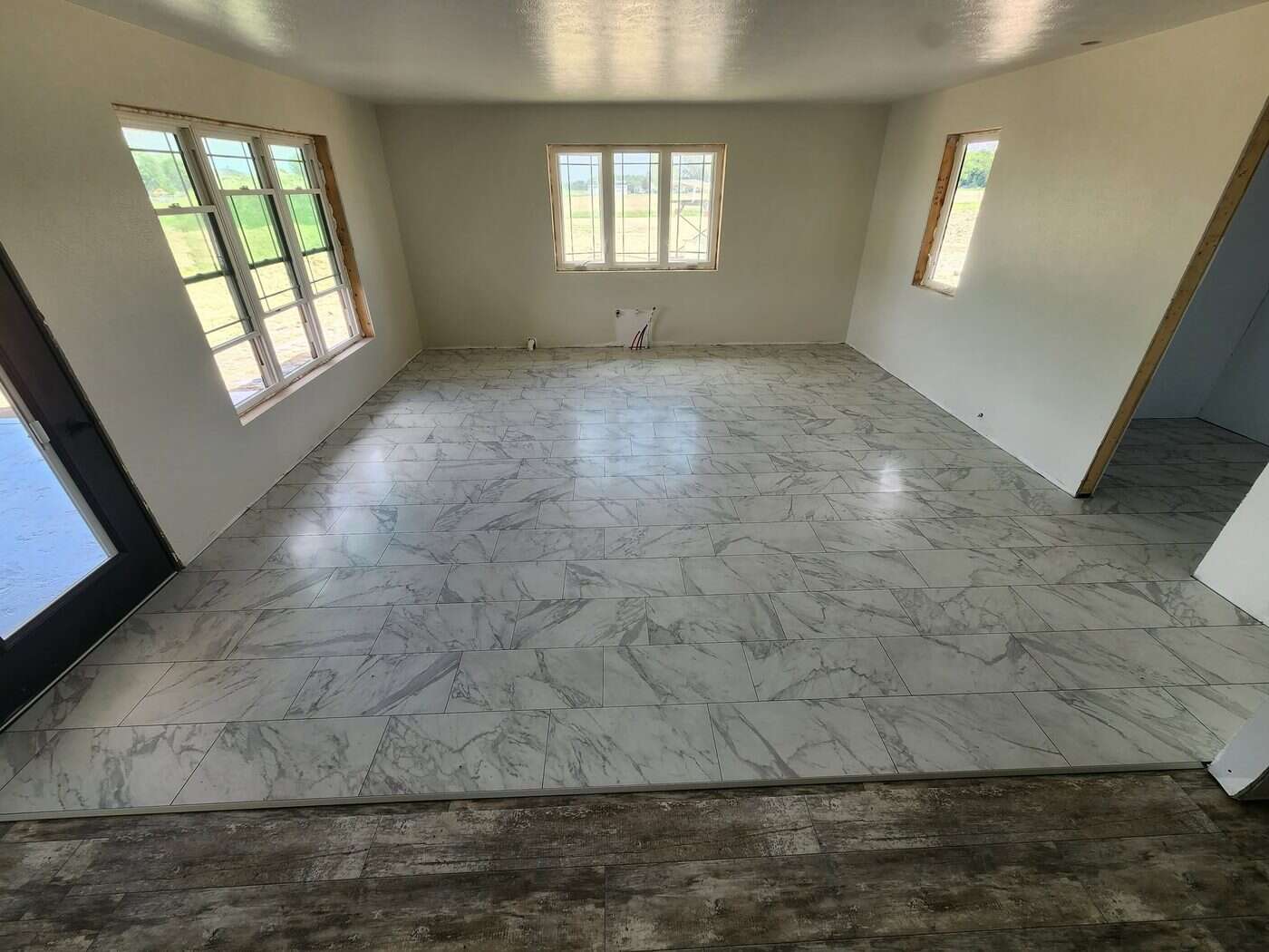 Home flooring after install